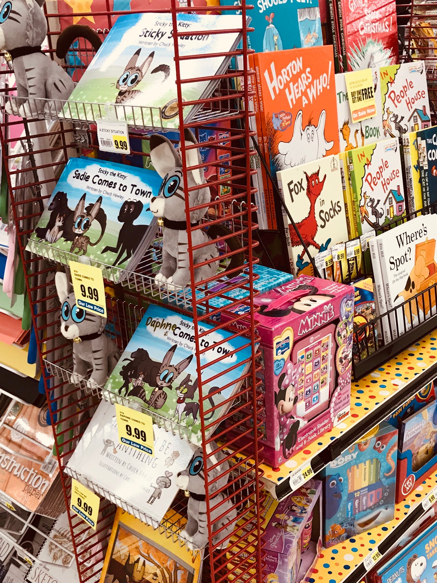 Sticky Book Bundle! All 3 Award Winning Sticky books, PLUS a Sticky stuffie to read them with!