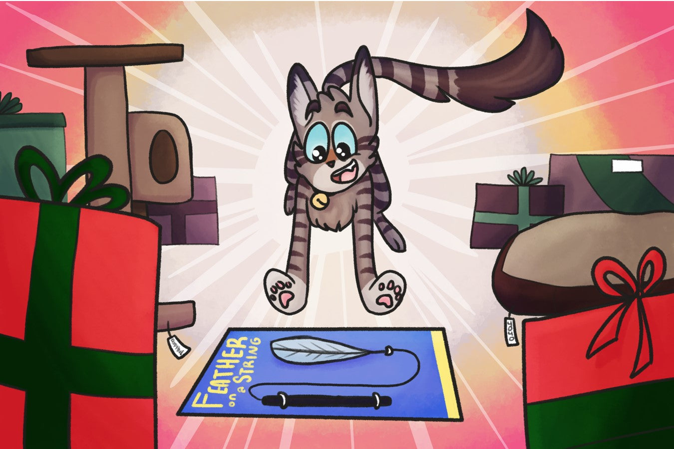 Sticky The Kitty; Volume 4 - A Very Sticky Christmas! Did Sticky mention, he LOVES Christmas? The PERFECT Christmas Eve story to get the kids ready for Santa's visit!