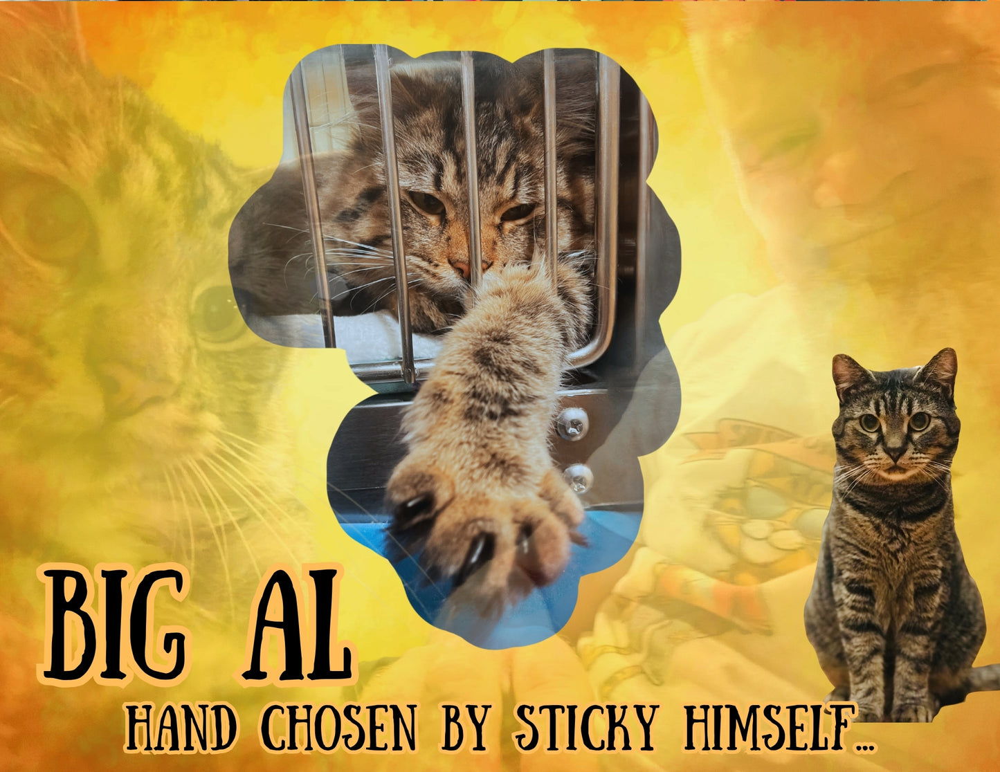 Sticky the Kitty 2026 Calendar -Ships December 1st