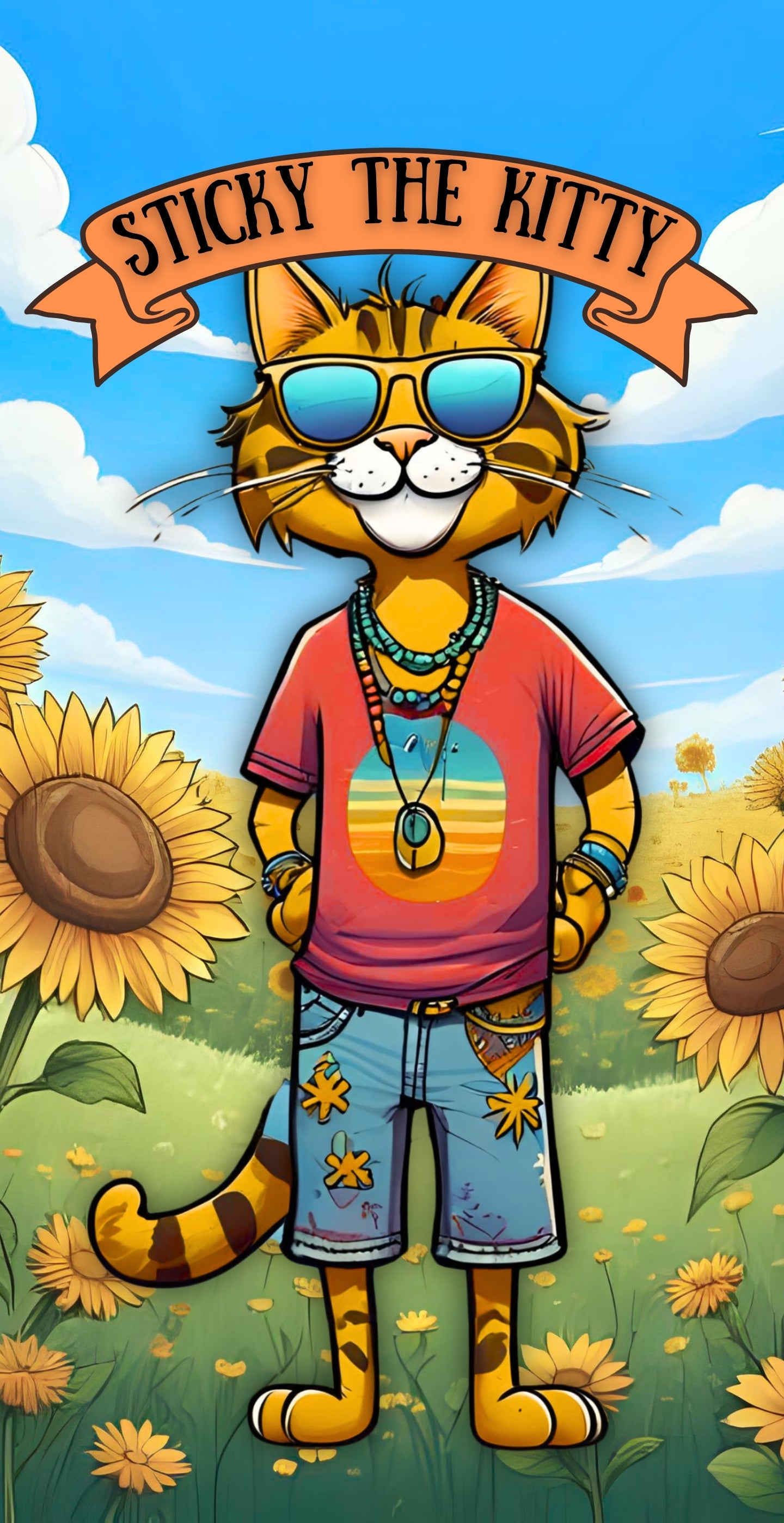 Summertime Sticky Lock Screen