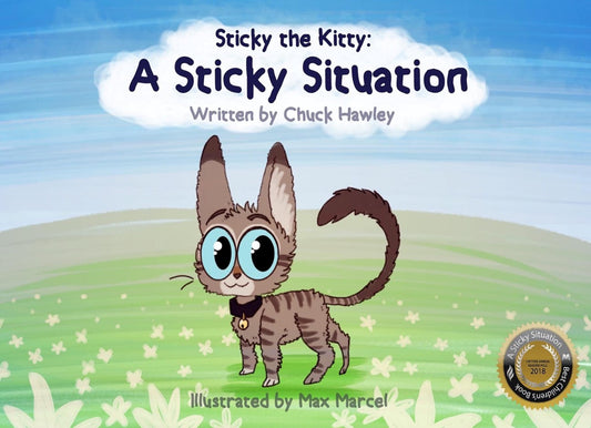 Sticky's Storytime Soiree: 3 Award-Winning ESL Hardcover Children's Books with Stuffed Sticky AND a stuffed SADIE!