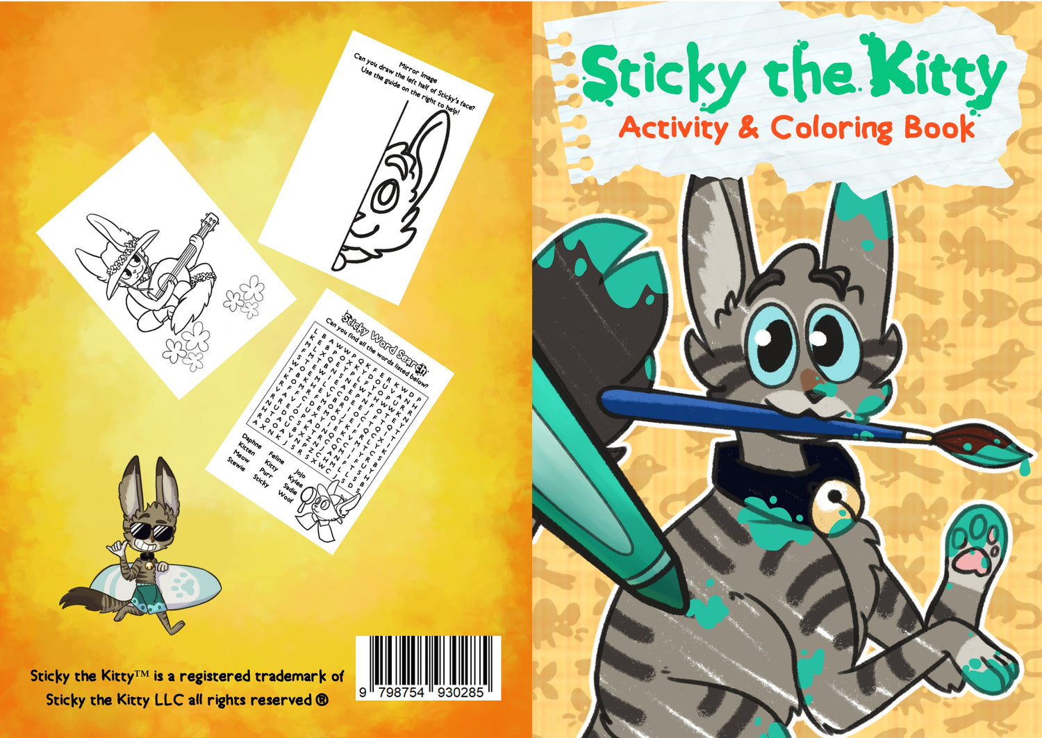 Activity and Coloring Books