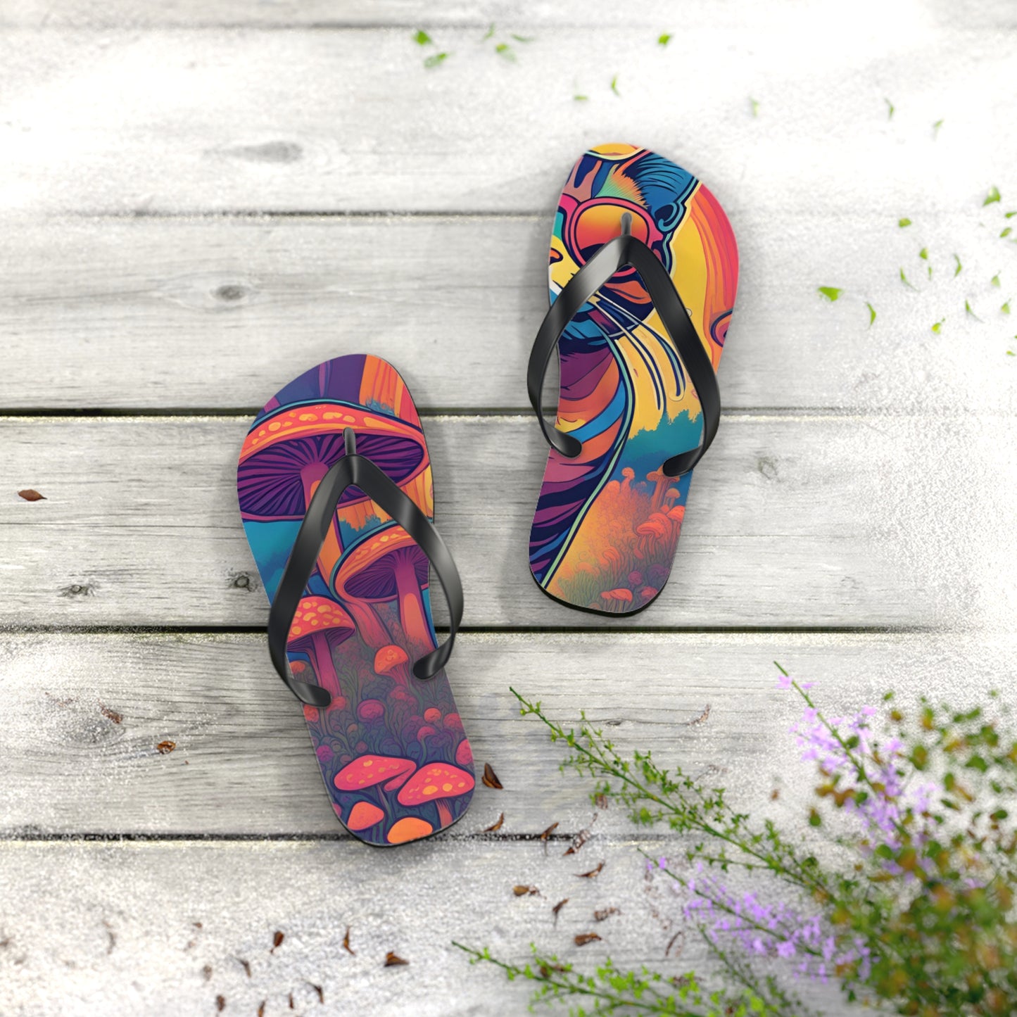 Psychedelic Sticky - Flip Flops