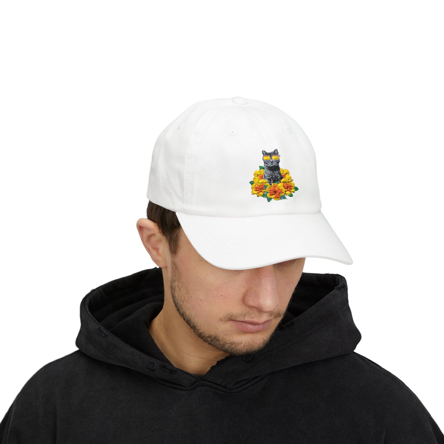 Hibiscus Sticky Classic Dad Cap