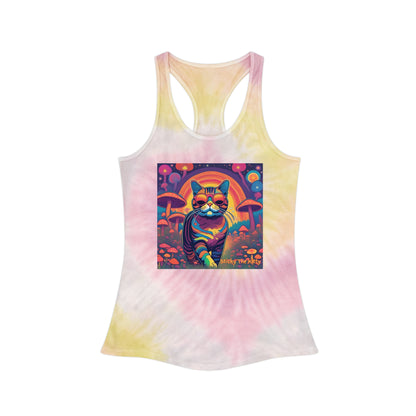 Psychedelic Sticky - Volume 1 SUPER COMFY Tie Dye Racerback Tank Top