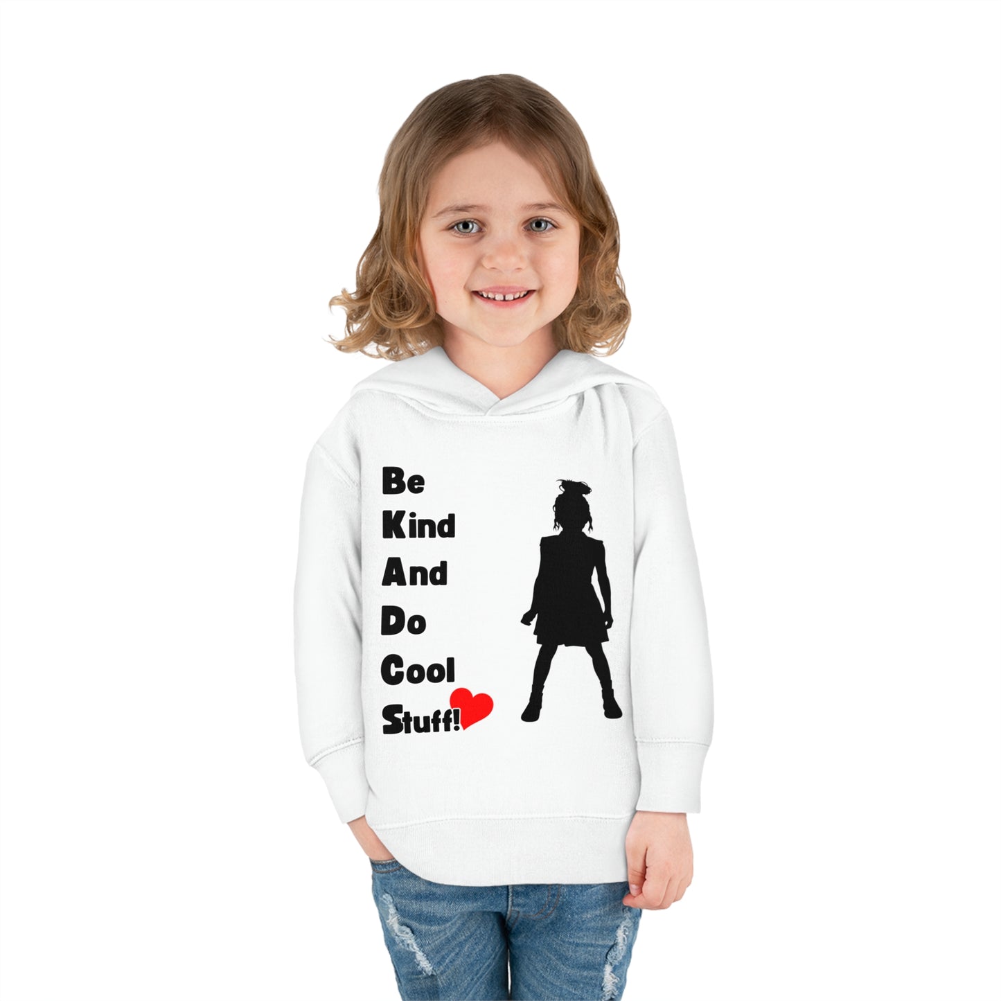 BKADCS Girl Power Toddler Pullover Fleece Hoodie