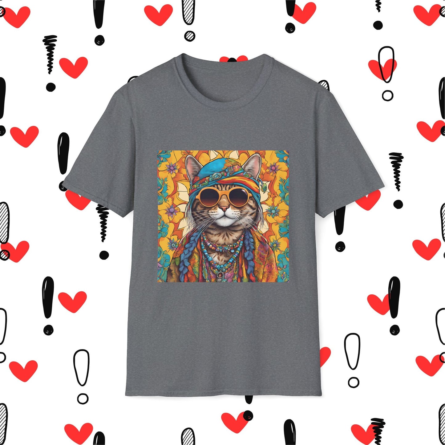 I Love You, Sticky Super comfy Cotton T-Shirt - Unisex Softstyle Tee