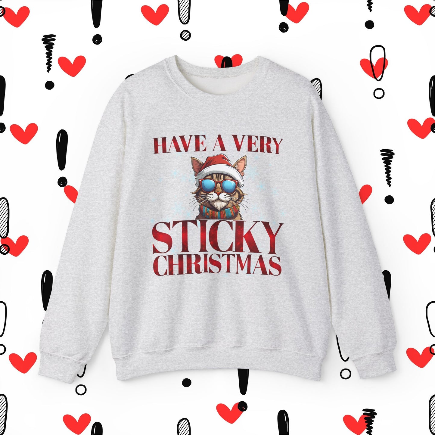 Have a VERY Sticky Christmas - Unisex Heavy Blend™ Crewneck Sweatshirt