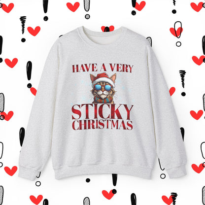 Have a VERY Sticky Christmas - Unisex Heavy Blend™ Crewneck Sweatshirt