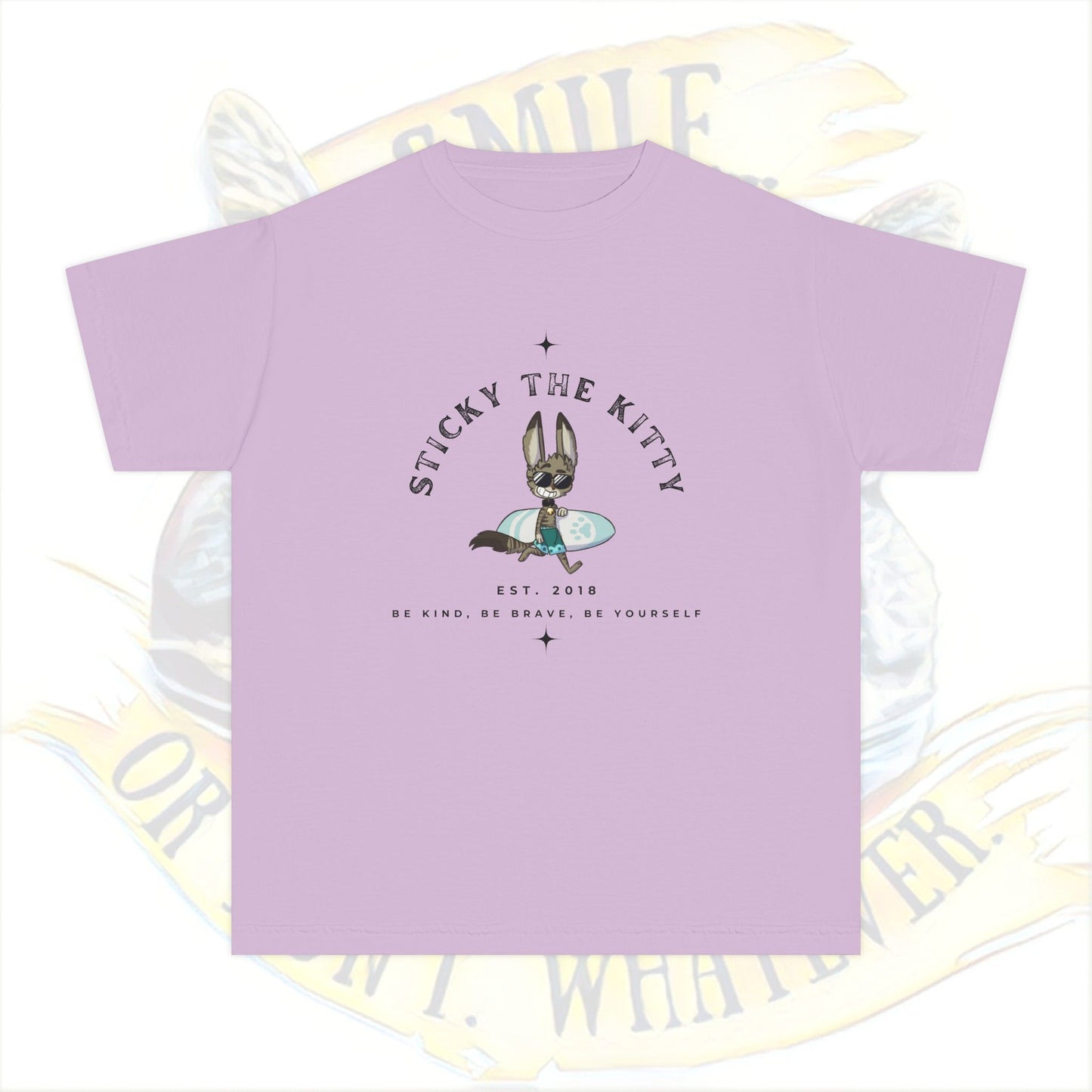 Sticky the Kitty Est. 2018 Youth Tee