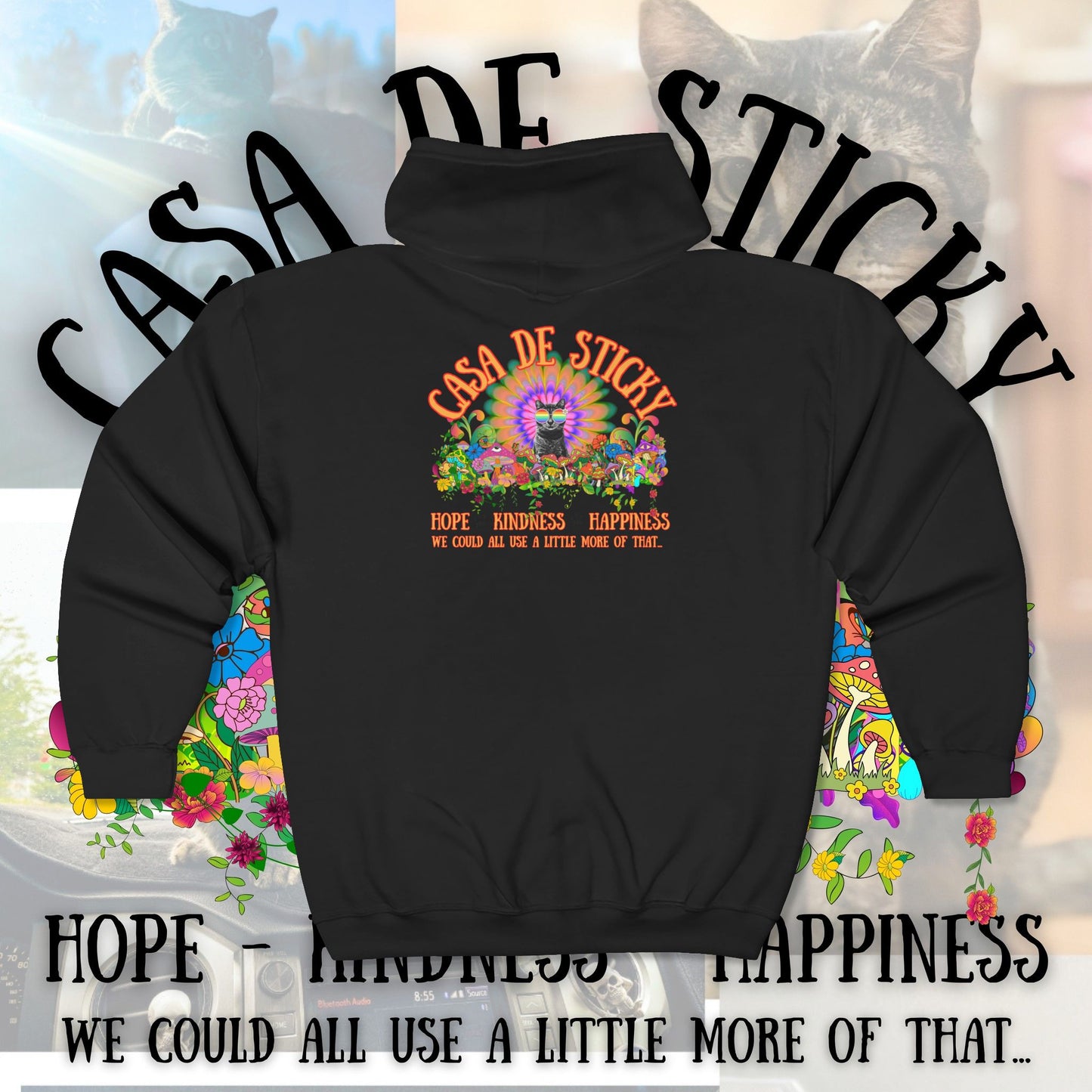 🐾 Casa de Sticky Founding Hoodie