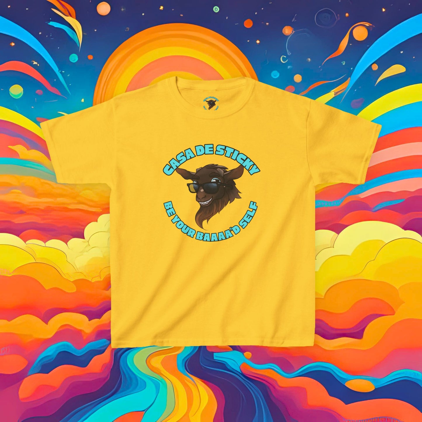 Be Your Baaaaa'd Self - Kids Super Comfy Tee