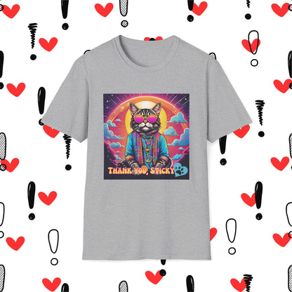 Thank You Sticky - Graphic T-Shirt - Unisex Softstyle Tee