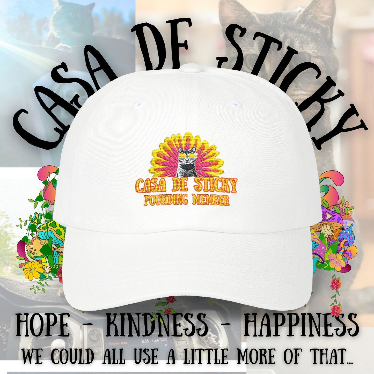 🐾 Casa de Sticky Founding Cap