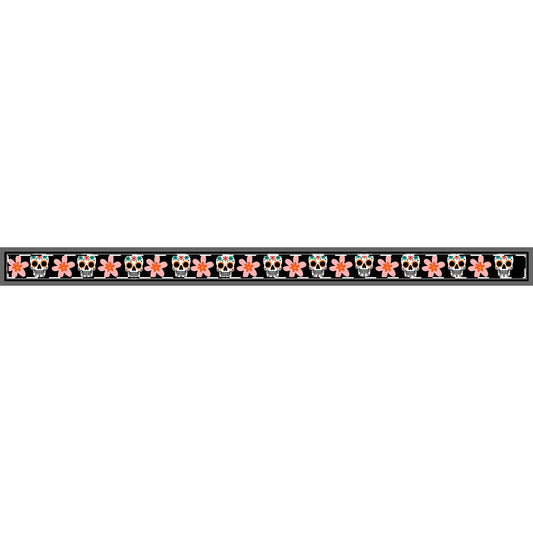 Stylish Clip-on Pet Collar with Floral Skull Design for Trendy Pets, Pet Accessories, Animal Lovers, Gift for Pet Owners, Halloween [...]