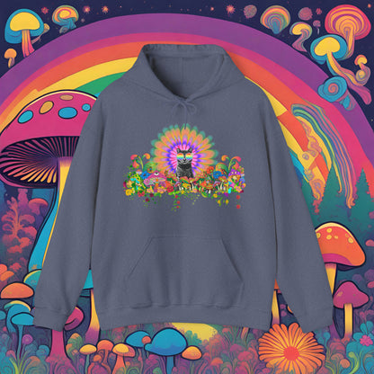 Psychedelic Sticky - Unisex Heavy Blend™ Ultra Soft Hooded Sweatshirt