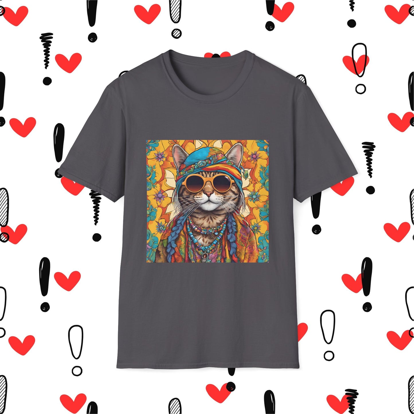 I Love You, Sticky Super comfy Cotton T-Shirt - Unisex Softstyle Tee