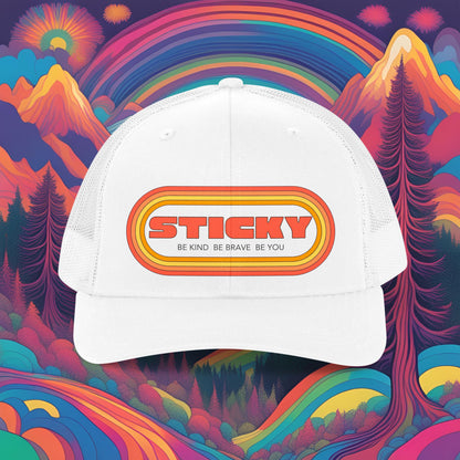 Trucker Retro Sticky Hat