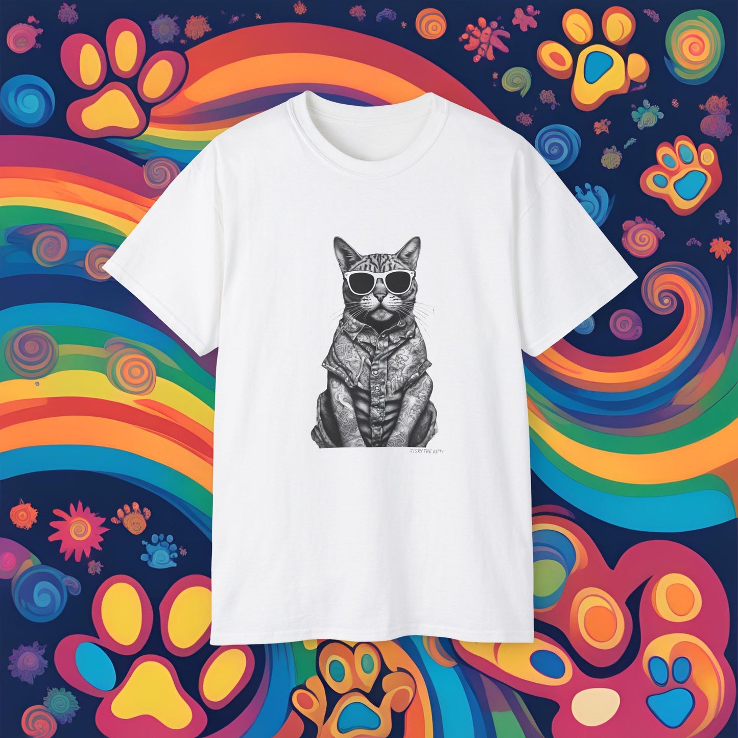 Sticky Coloring Book Tee #5