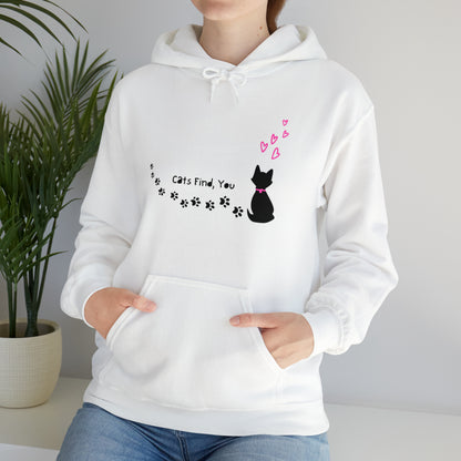 "Paws Across Your Heart", LINITED TIME Unisex Heavy Blend™ Hooded Sweatshirt