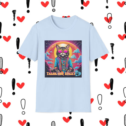 Thank You Sticky - Graphic T-Shirt - Unisex Softstyle Tee