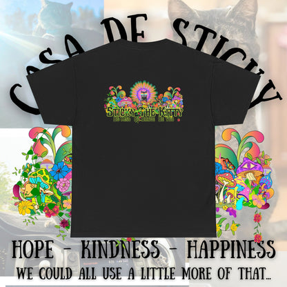 👇  🌈 Sticky the Kitty “Be Kind. Be Brave. Be You.” Tee