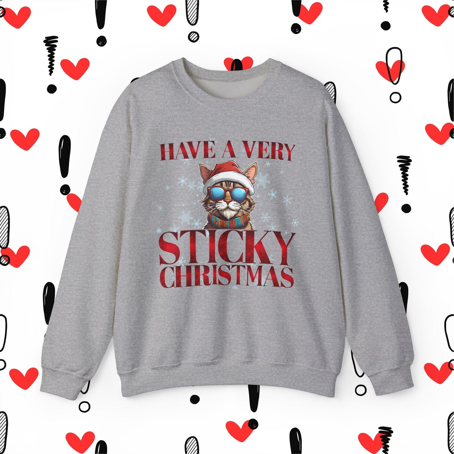 Have a VERY Sticky Christmas - Unisex Heavy Blend™ Crewneck Sweatshirt