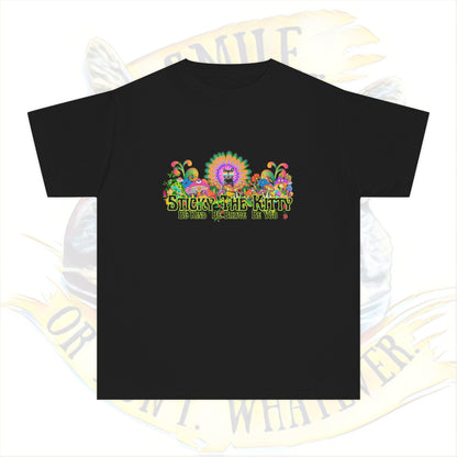 🌈 Sticky the Kitty “Be Kind. Be Brave. Be You.” Kids Tee