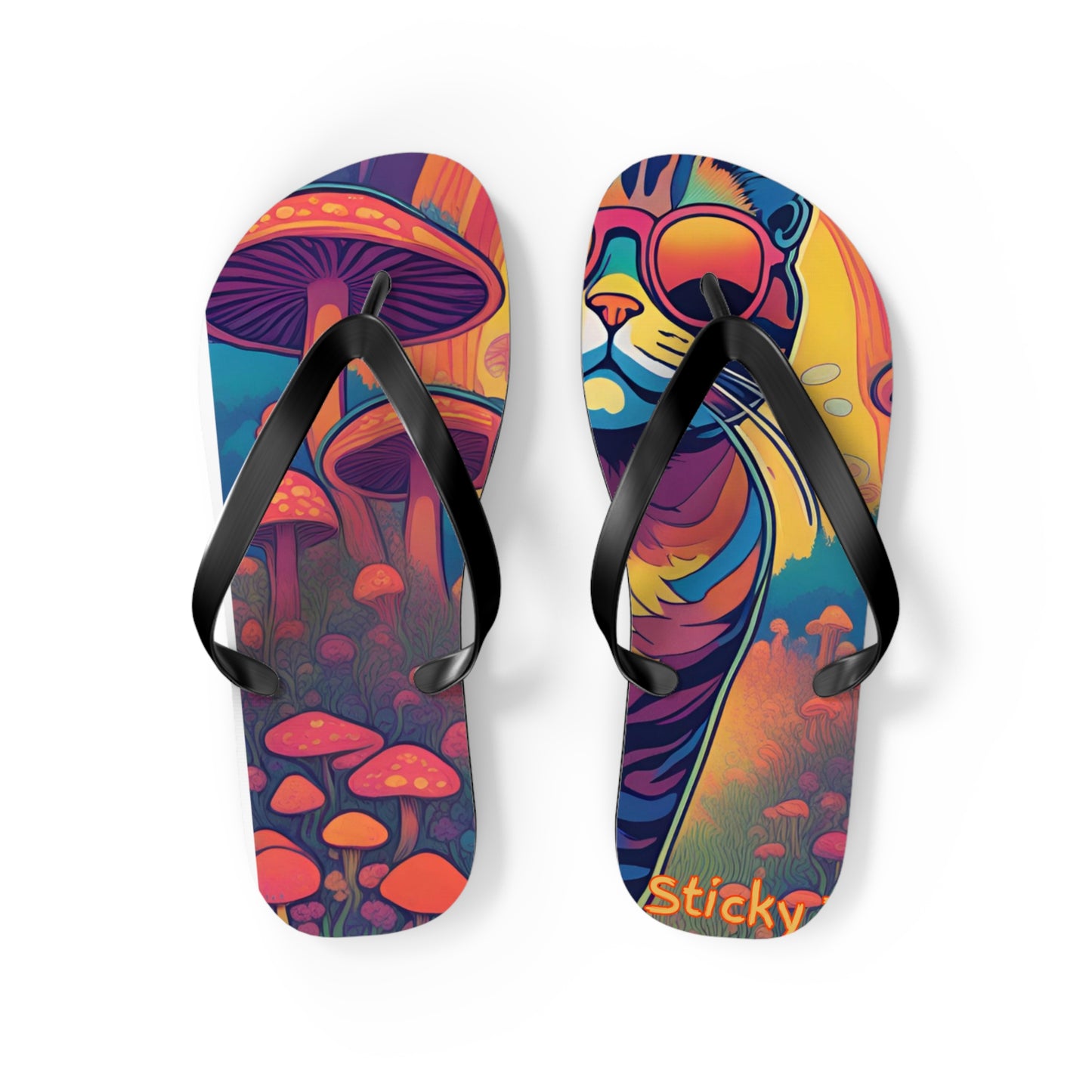 Psychedelic Sticky - Flip Flops