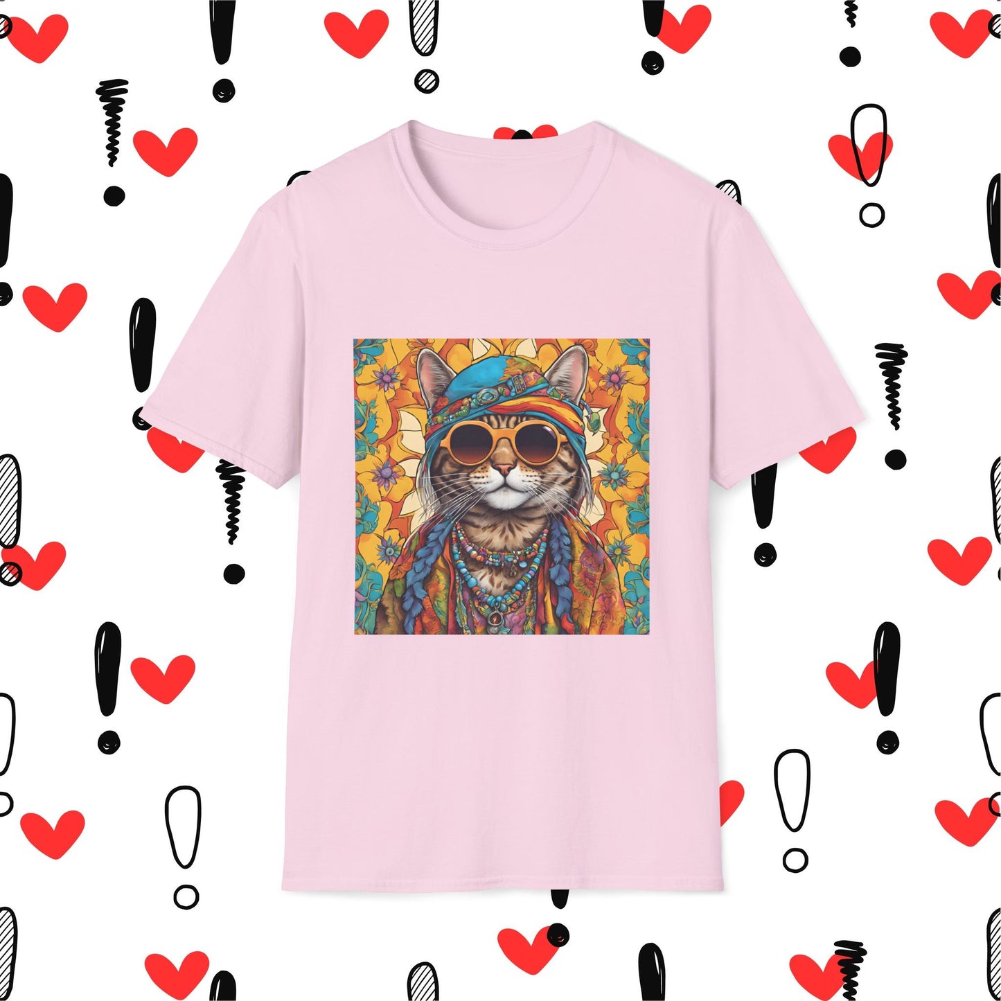 I Love You, Sticky Super comfy Cotton T-Shirt - Unisex Softstyle Tee