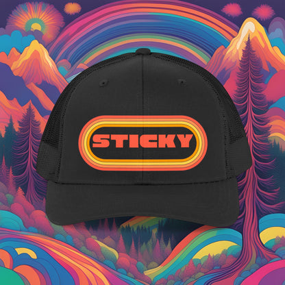 Trucker Retro Sticky Hat