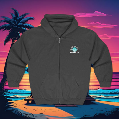 Heavy Blend EST 2018 Full Zip Hooded Sweatshirt