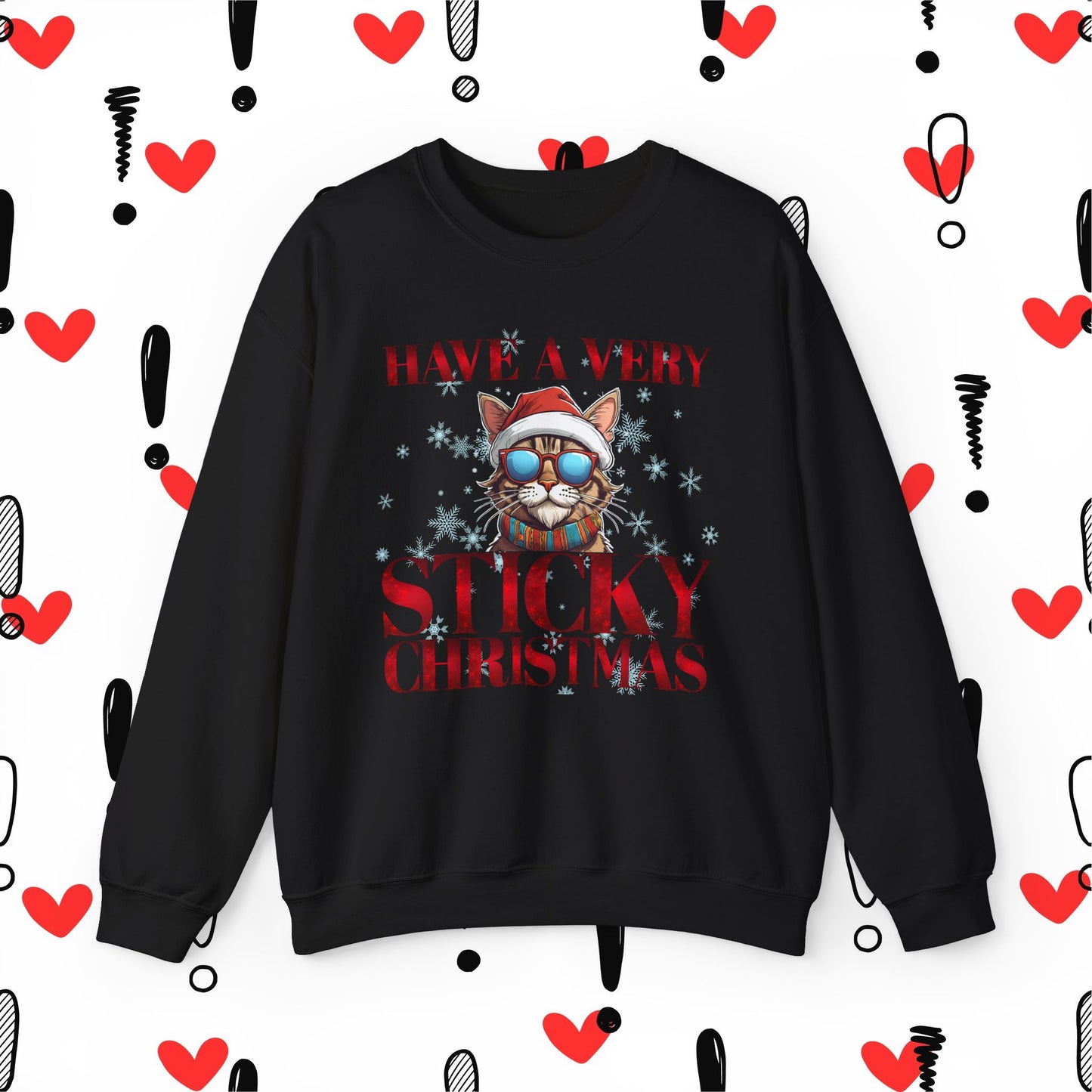 Have a VERY Sticky Christmas - Unisex Heavy Blend™ Crewneck Sweatshirt