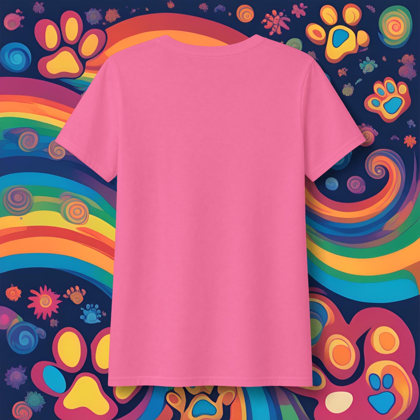 Sticky Floral Logo Women's V-Neck