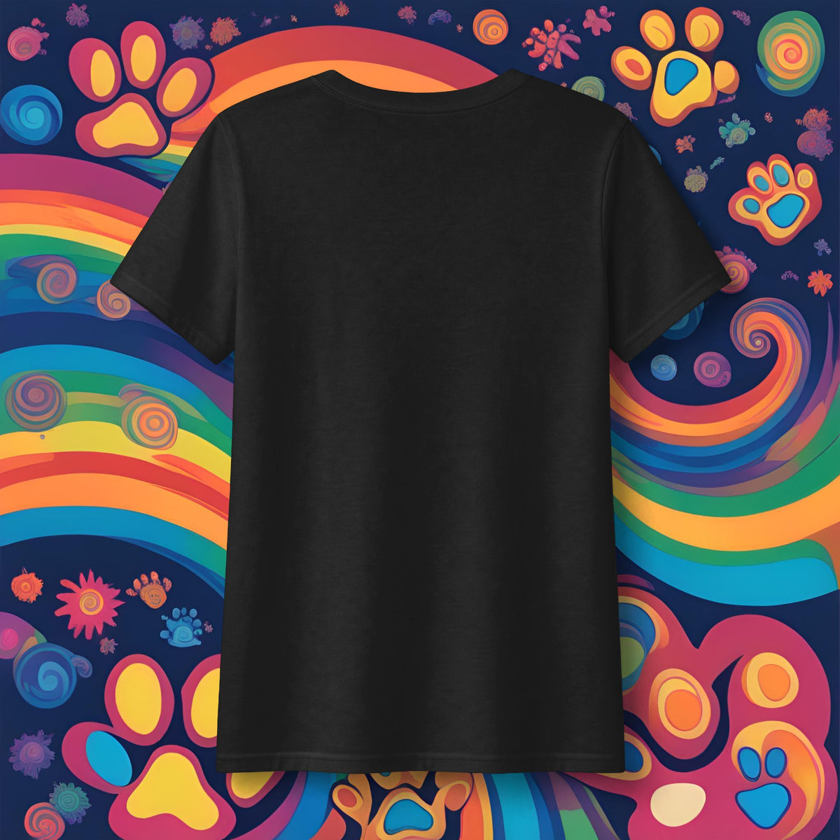 Sticky Floral Logo Women's V-Neck