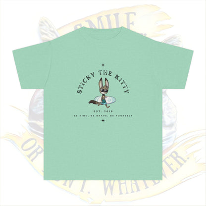 Sticky the Kitty Est. 2018 Youth Tee