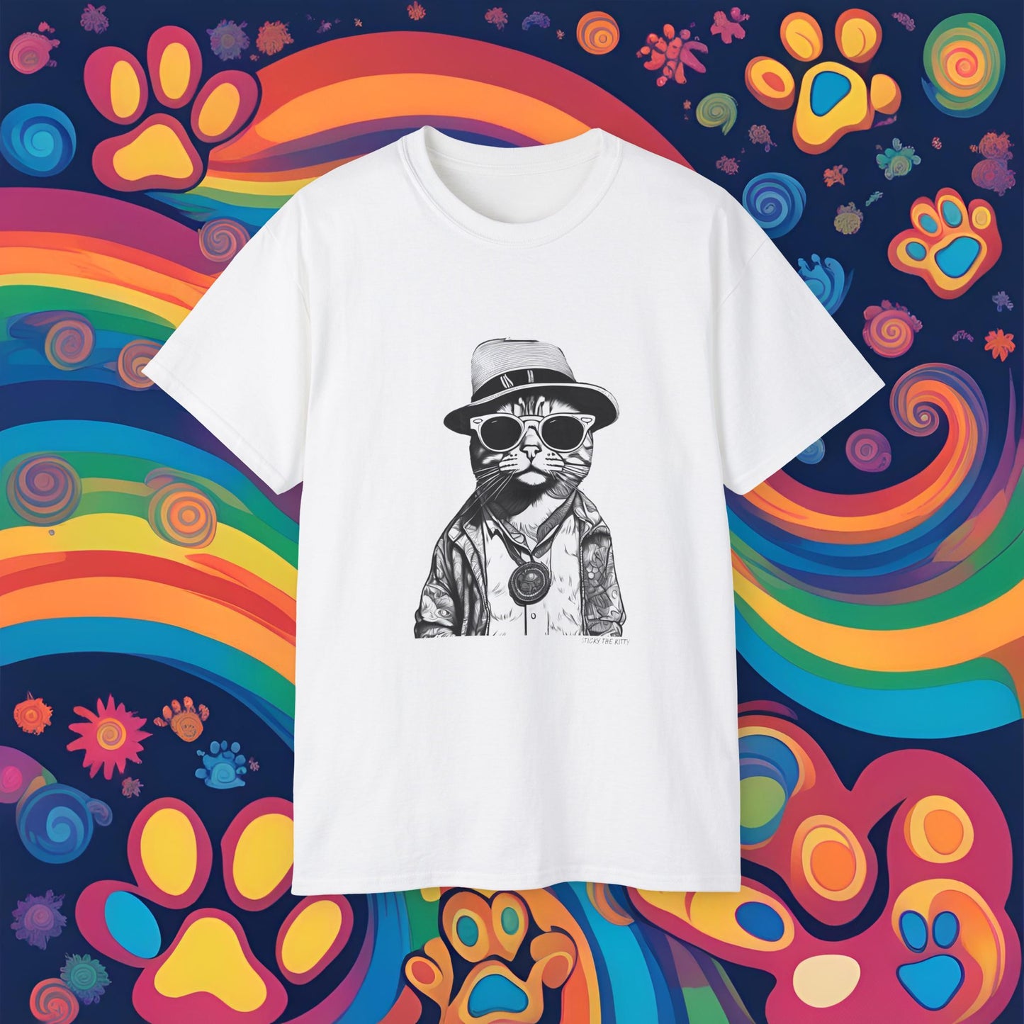 Sticky Coloring Book Tee - #4