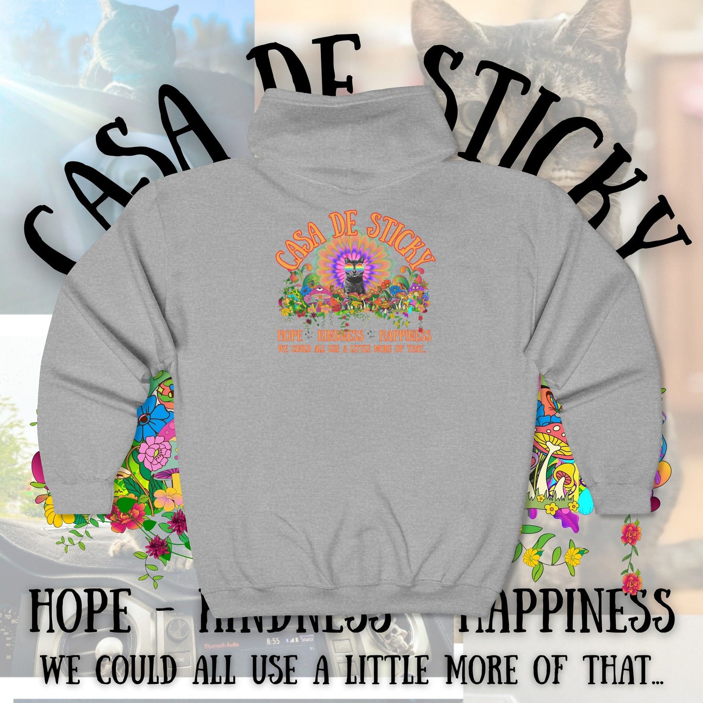 🐾 Casa de Sticky Founding Hoodie