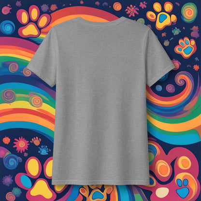 Sticky Floral Logo Women's V-Neck