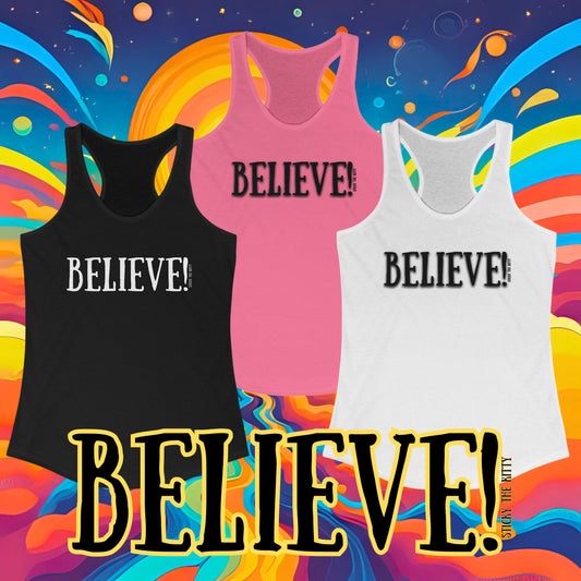 ✨ BELIEVE! Women’s Razorback Tank