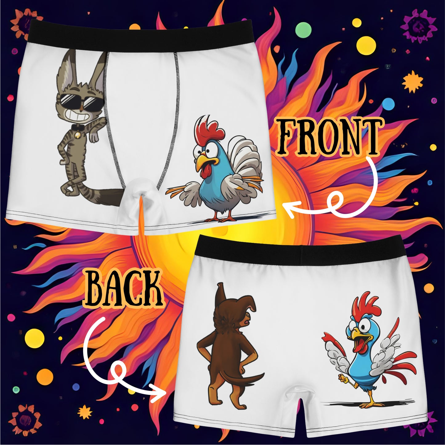 Sticky Dude Boxer Brief -  Novelty Gifts, Everyday Comfort