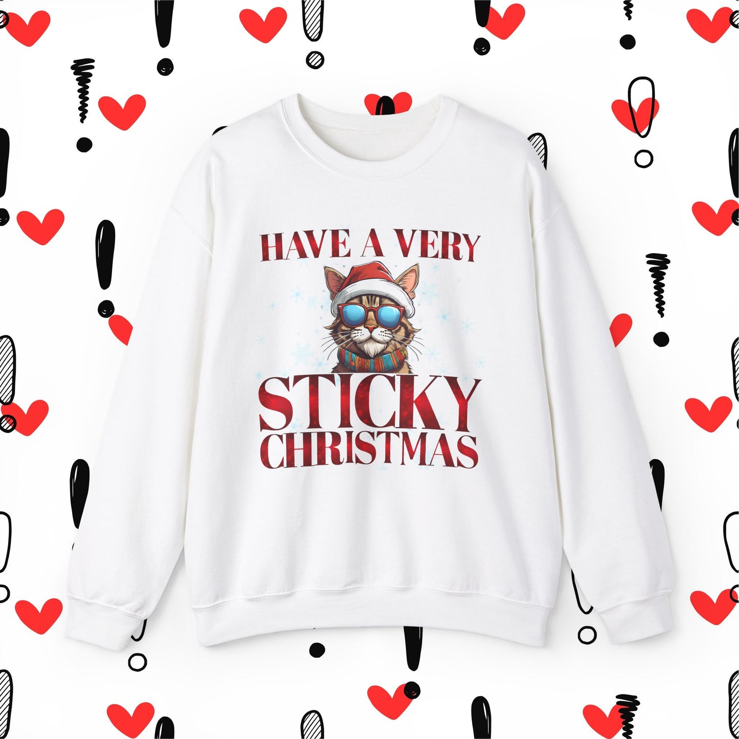 Have a VERY Sticky Christmas - Unisex Heavy Blend™ Crewneck Sweatshirt