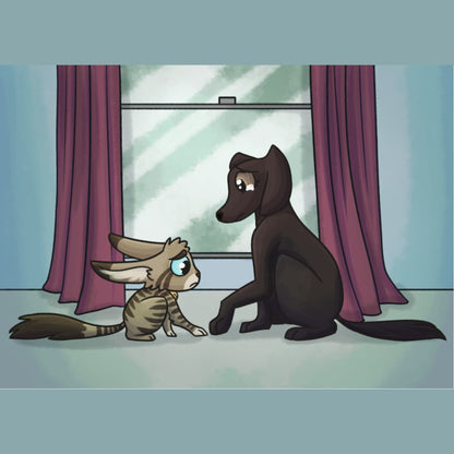 Sticky the Kitty Series #2 &3 - Sadie or Daphne 9x6 Hardcovers