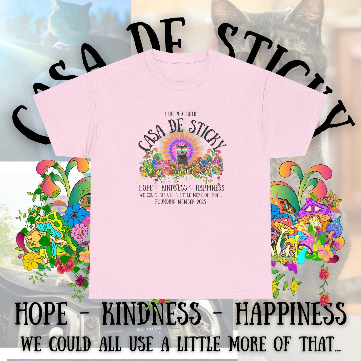 🐾 Casa de Sticky Founding Member Tee
