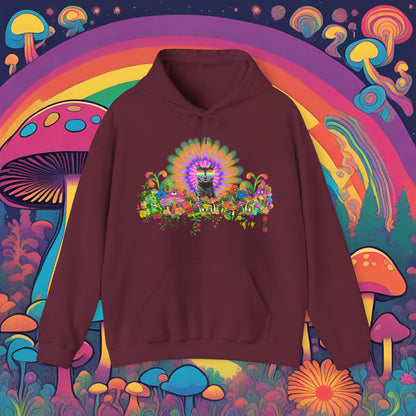 Psychedelic Sticky - Unisex Heavy Blend™ Ultra Soft Hooded Sweatshirt