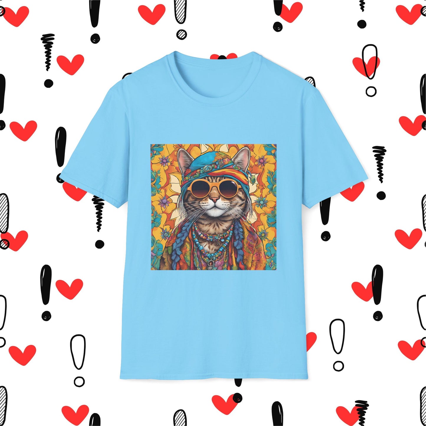 I Love You, Sticky Super comfy Cotton T-Shirt - Unisex Softstyle Tee