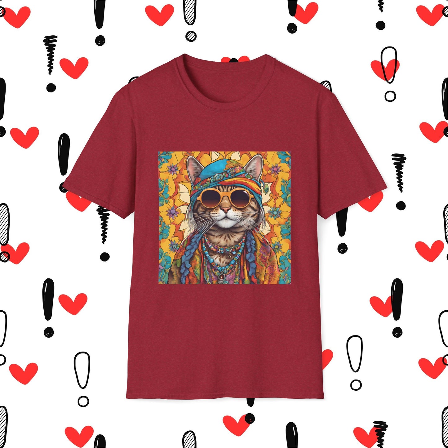 I Love You, Sticky Super comfy Cotton T-Shirt - Unisex Softstyle Tee