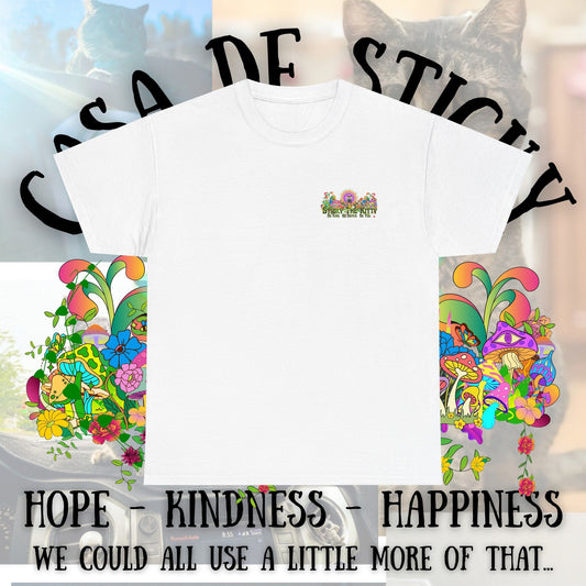 👇  🌈 Sticky the Kitty “Be Kind. Be Brave. Be You.” Tee