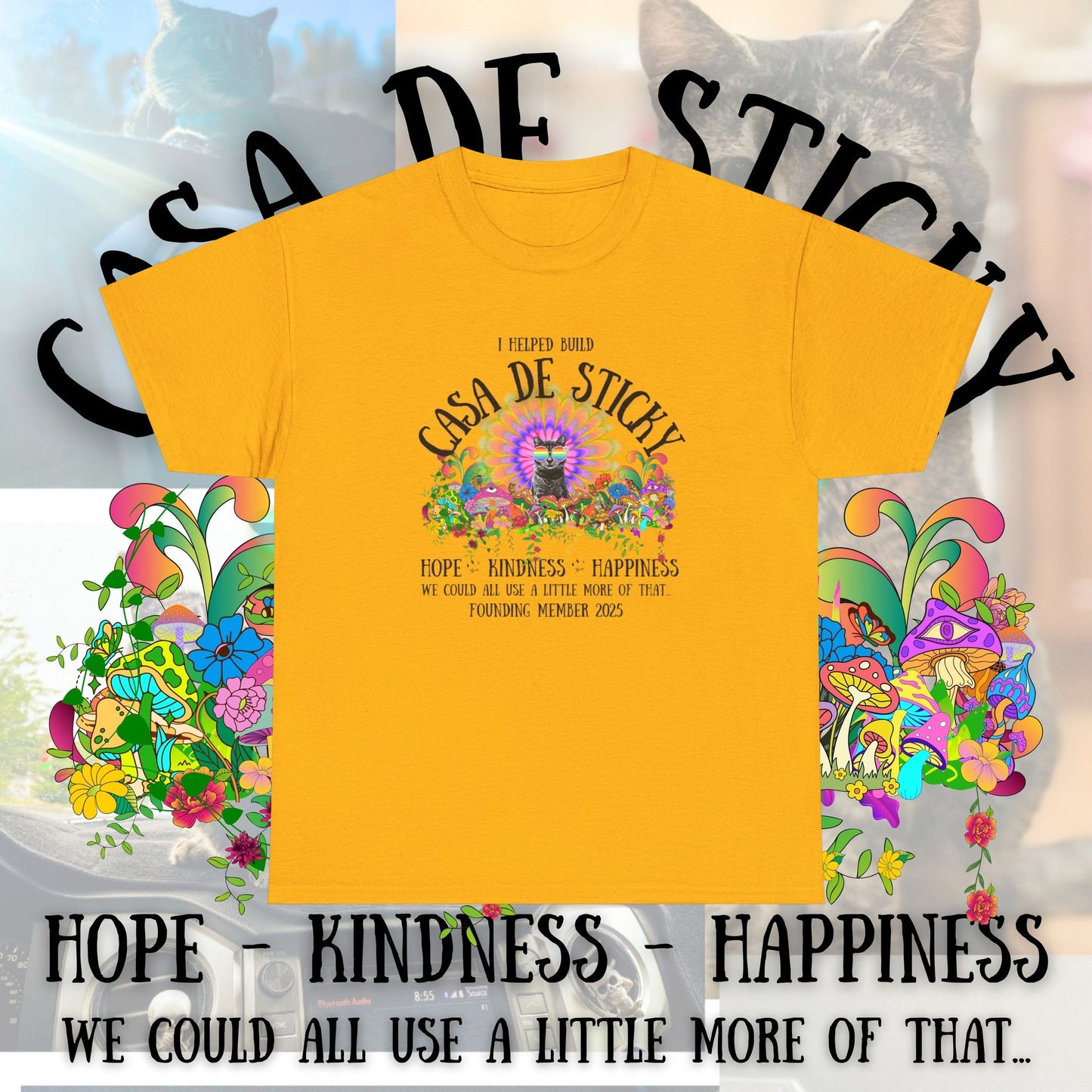 🐾 Casa de Sticky Founding Member Tee