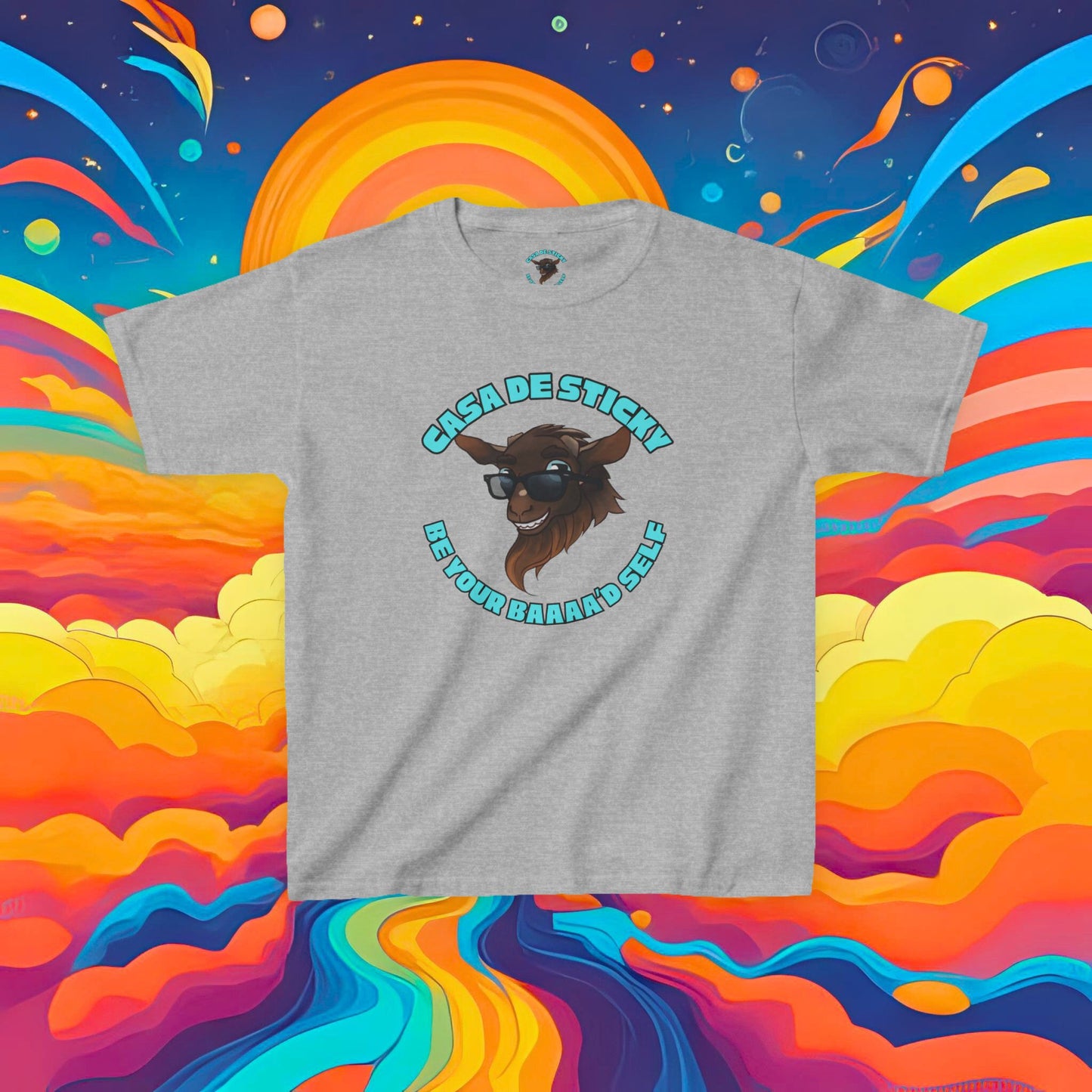 Be Your Baaaaa'd Self - Kids Super Comfy Tee